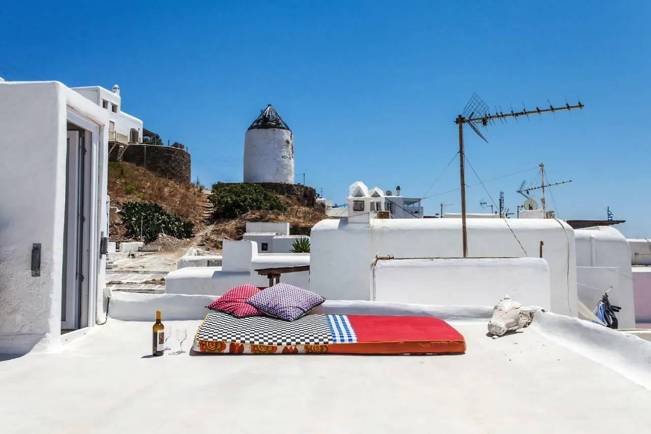 Casa de Férias Eclectic & Artistic House In Mykonos Town Vila